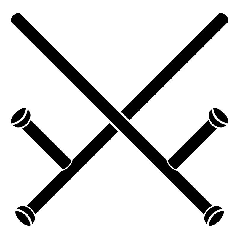 Faiseur d'opinion - Baton - Tonfa - croisé