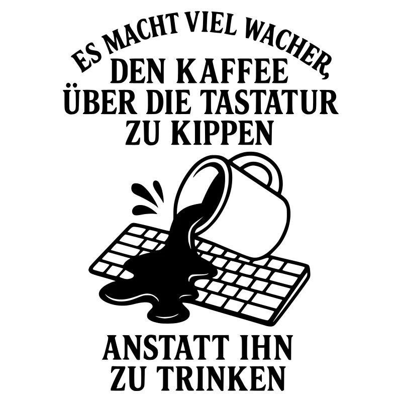 Clavier à café stimulant