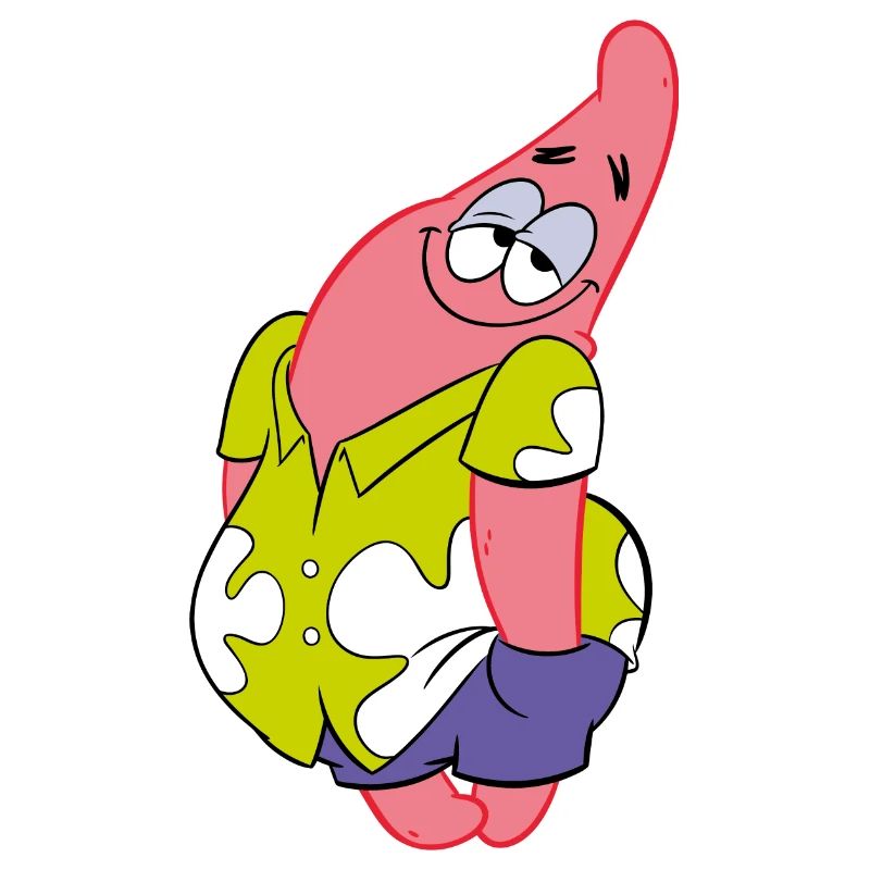 The Patrick Star Show Patrick Character Design