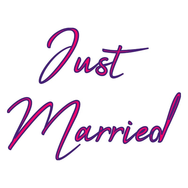 JUST MARRIED. EVJF. SAINT VALENTIN