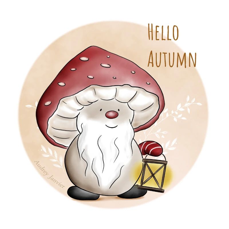 Collection Chamignon, un Champignon mignon d'autom