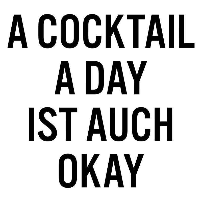 A cocktail a day is also okay