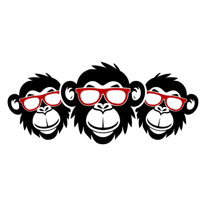 Monkey Head Funny Party Monkey
