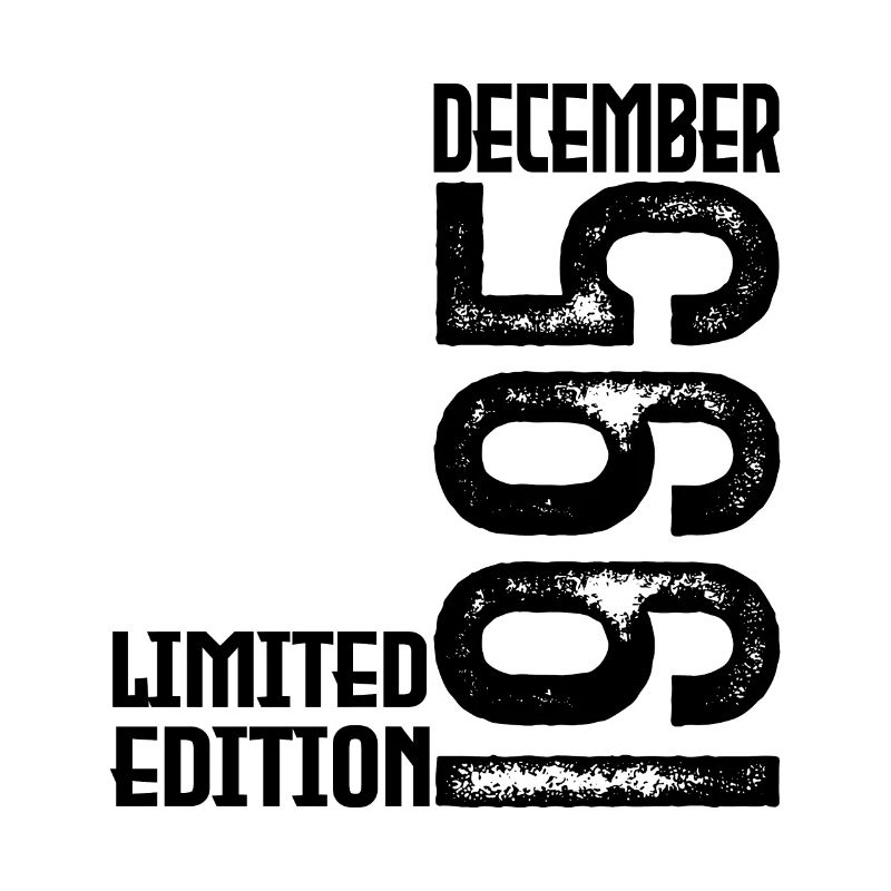 Cadeau Anniversaire Décembre 1995. Decembre 1995.