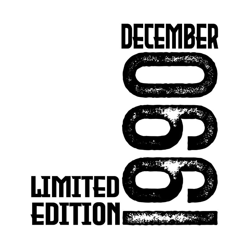 Cadeau Anniversaire Décembre 1990. Decembre 1990.