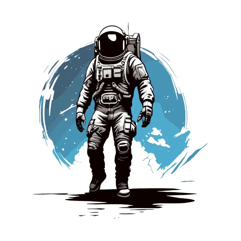 Astronaute dans l’espace