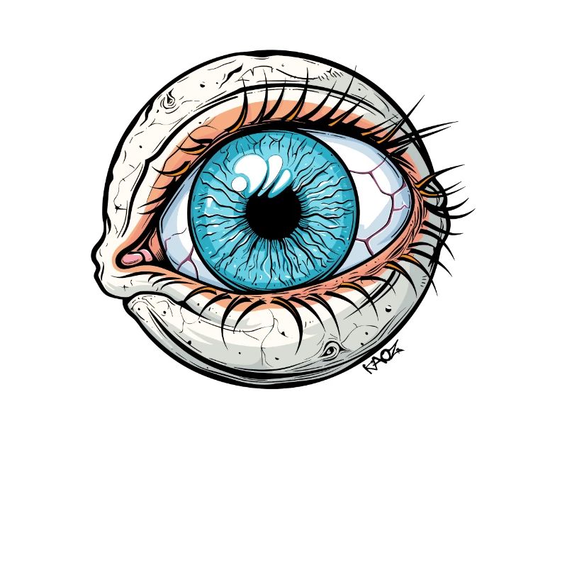 A huge eye, beware!