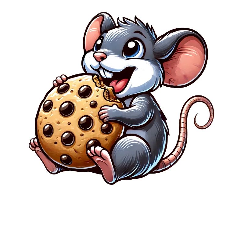 Cute Mouse Cookie Dessert Lover Cookie