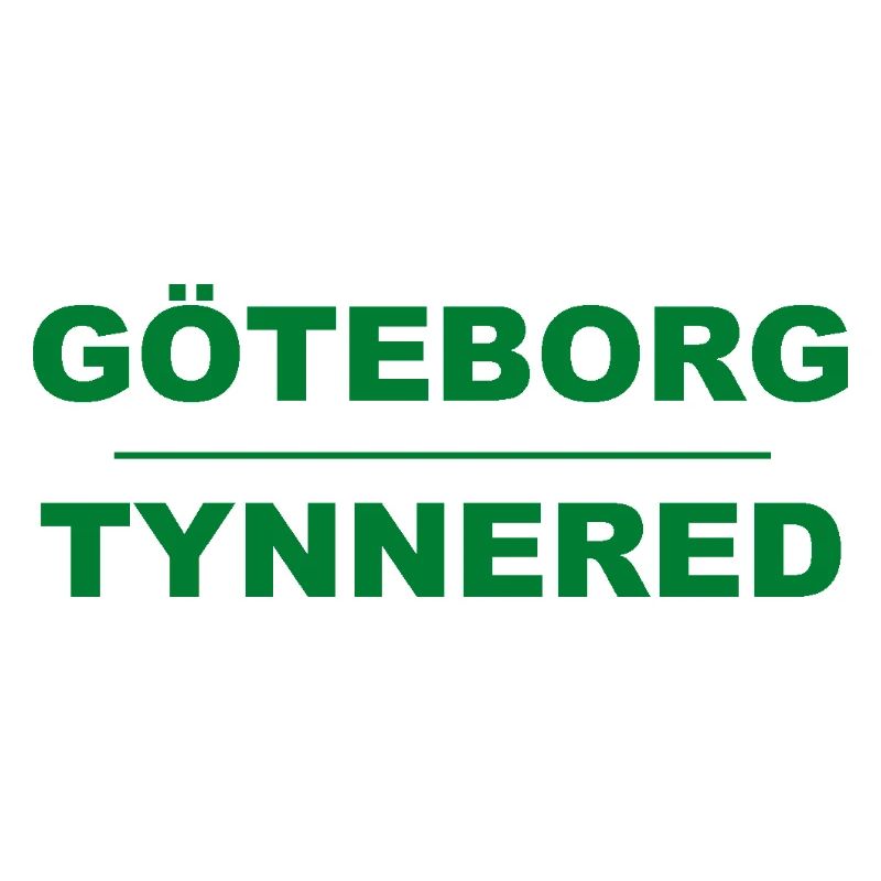Göteborg Tynnered – Design vert-noir