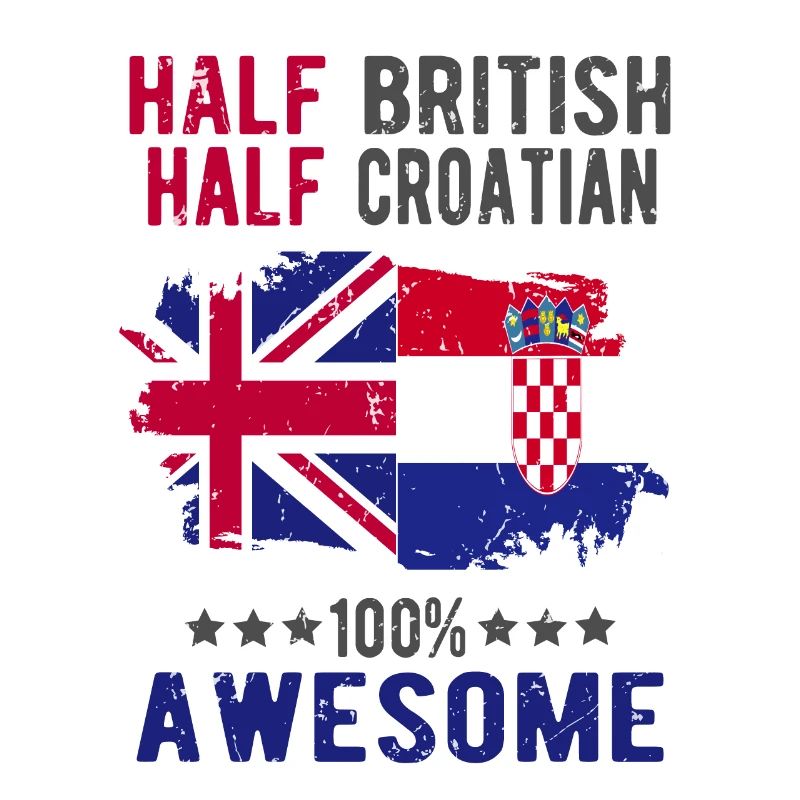 Half British Half Croat