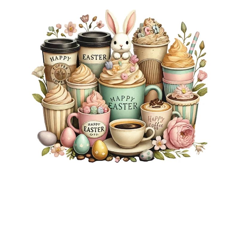 Easter Coffee Easter Bunny Coffee Lover Joy