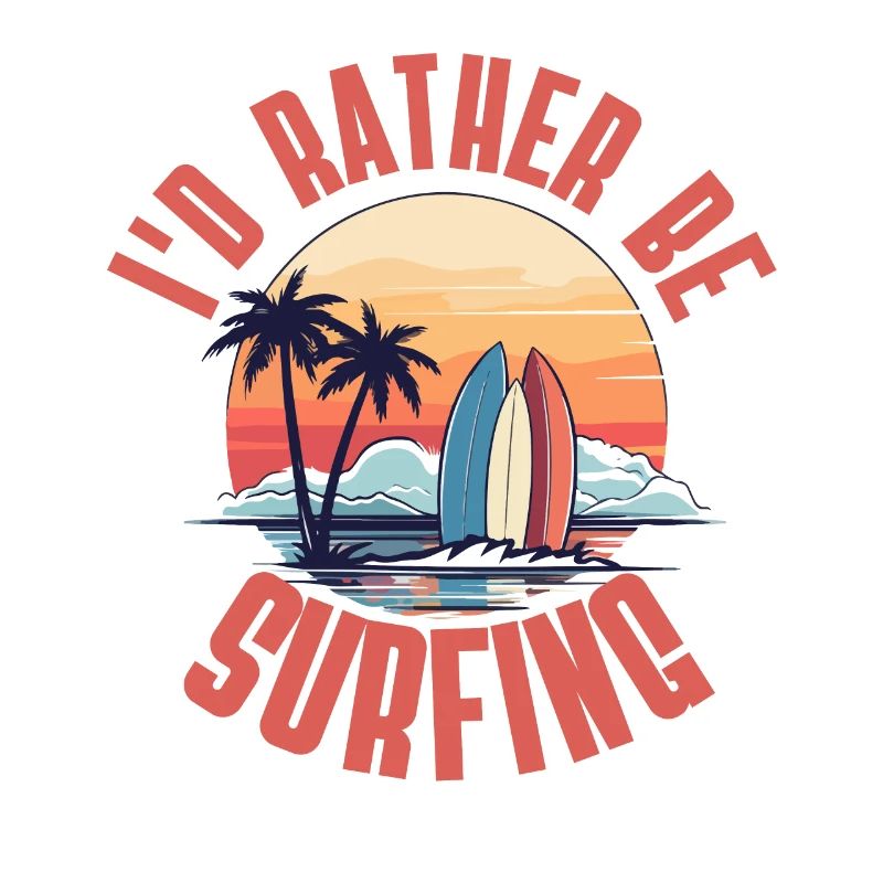 I'd rather be surfing