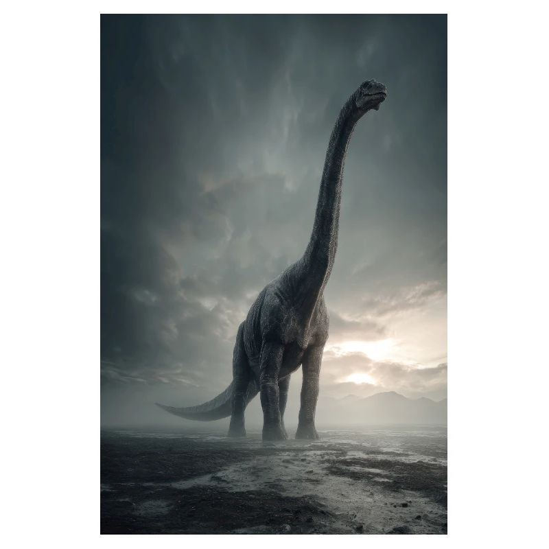 Aube du sauropode brouillé