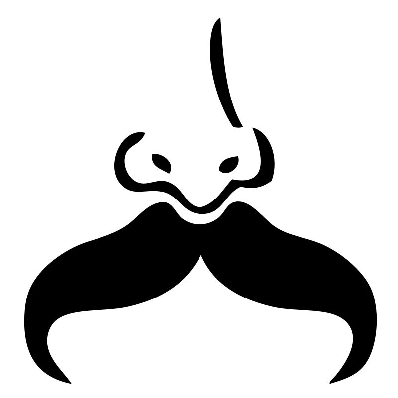 mustache mustache nose nose5