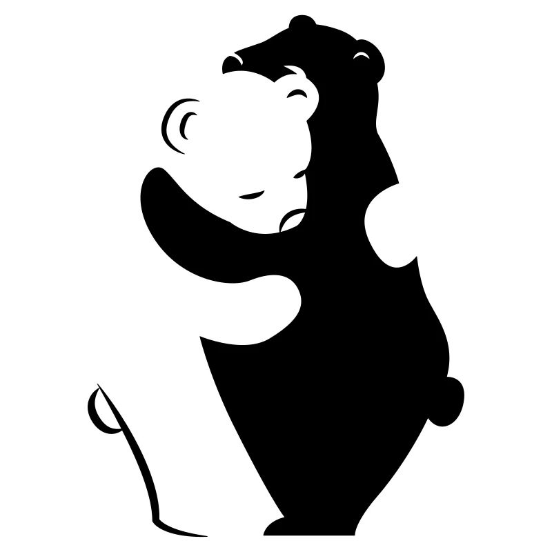 Bears Hugging
