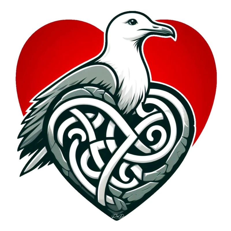 Herring Gull Heart