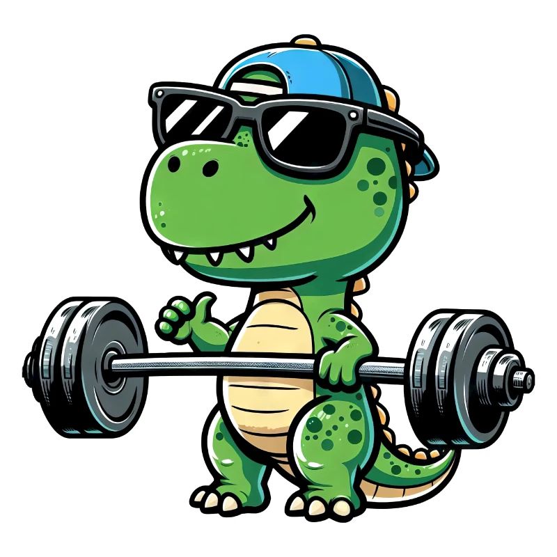 T-Rex Workout : Développé couché dinosaure pour