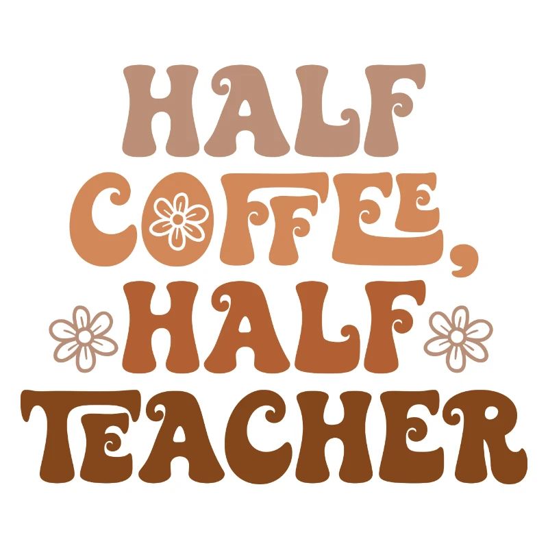 Moitié café moitié professeur Halb Kaffee halb Lehrer