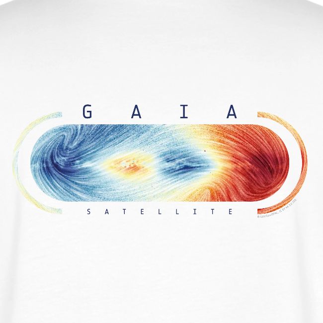 Gaia - Sky map - radial velocity and proper motion