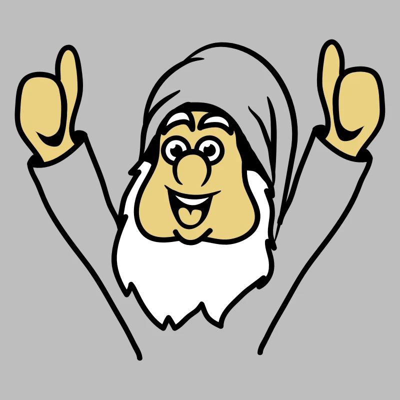 Dwarf thumbs up happy