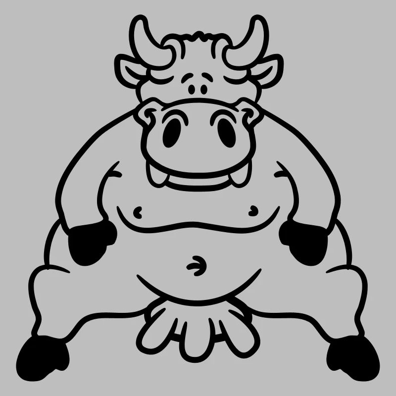 Grosse mamelle de vache grasse séance