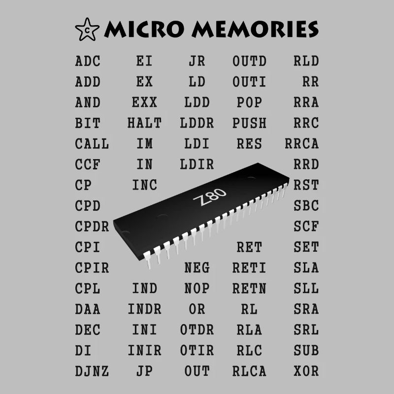Vintage Chip Z80 & Instruction Set for Programmers
