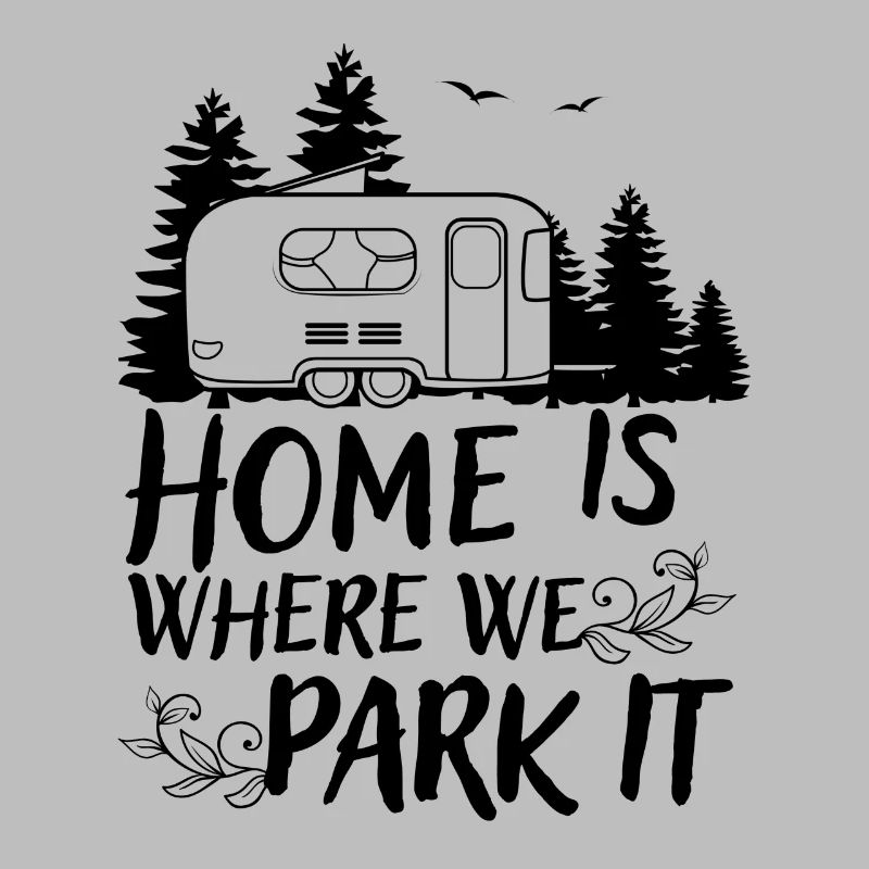 Camper camping camping gift caravan saying