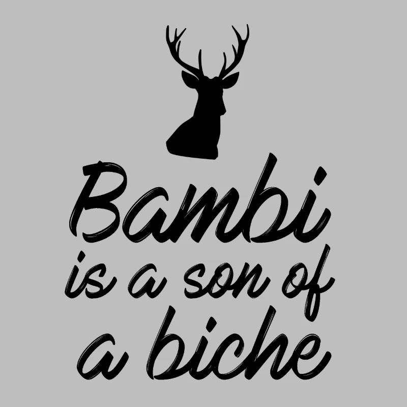 Bambi ist ein Sohn einer Damhirschkuh