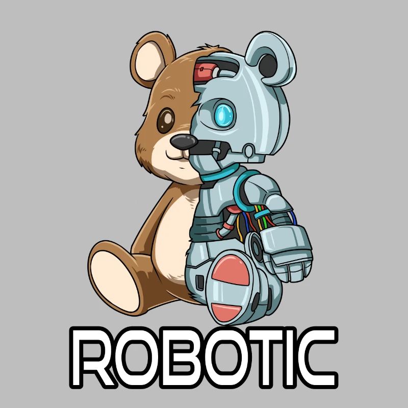 Funny Bear Robot Robotic Cuddle Cyborg