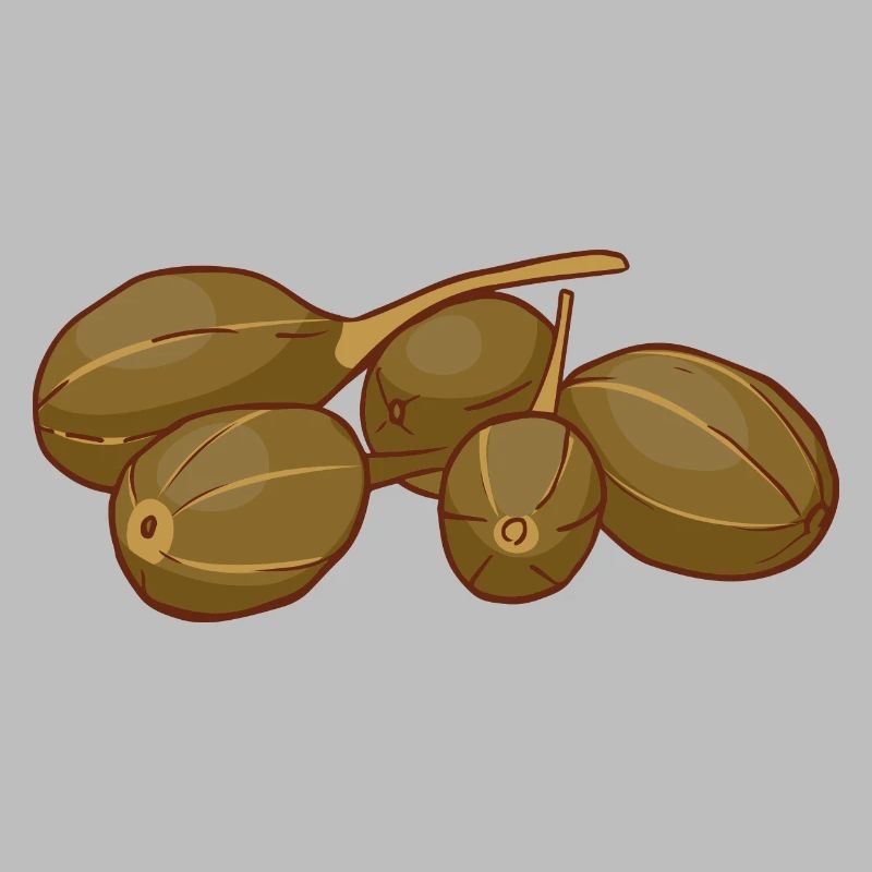 Capers caper bush