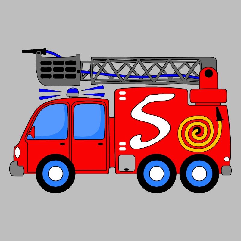 Fire engine 5th birthday children
