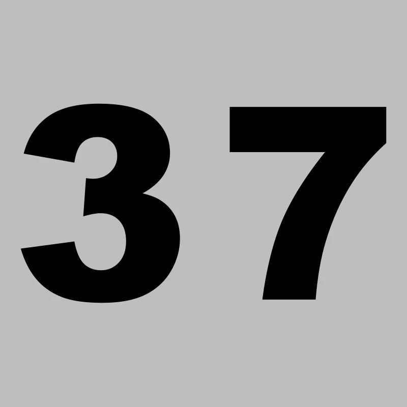 Number - 37 – Thirty Seven