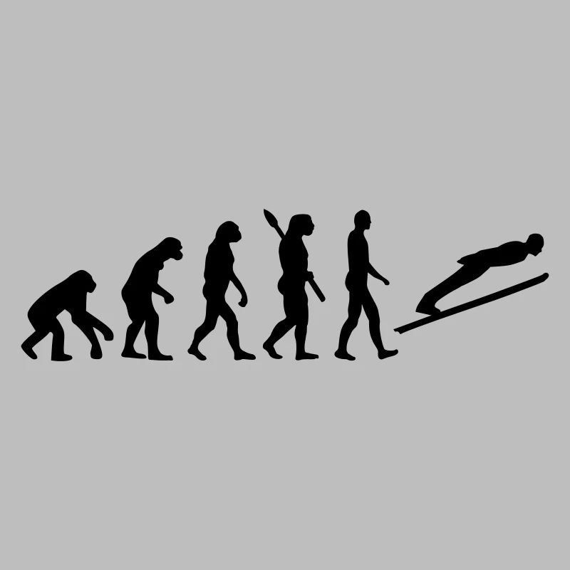 Évolution Saut à ski