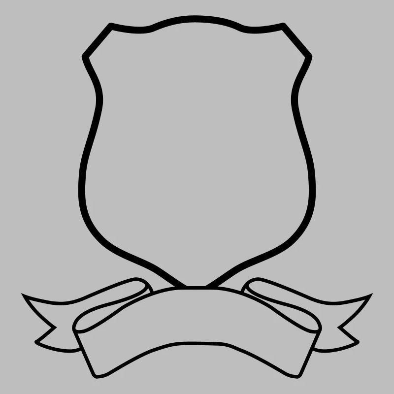 Badge and scroll