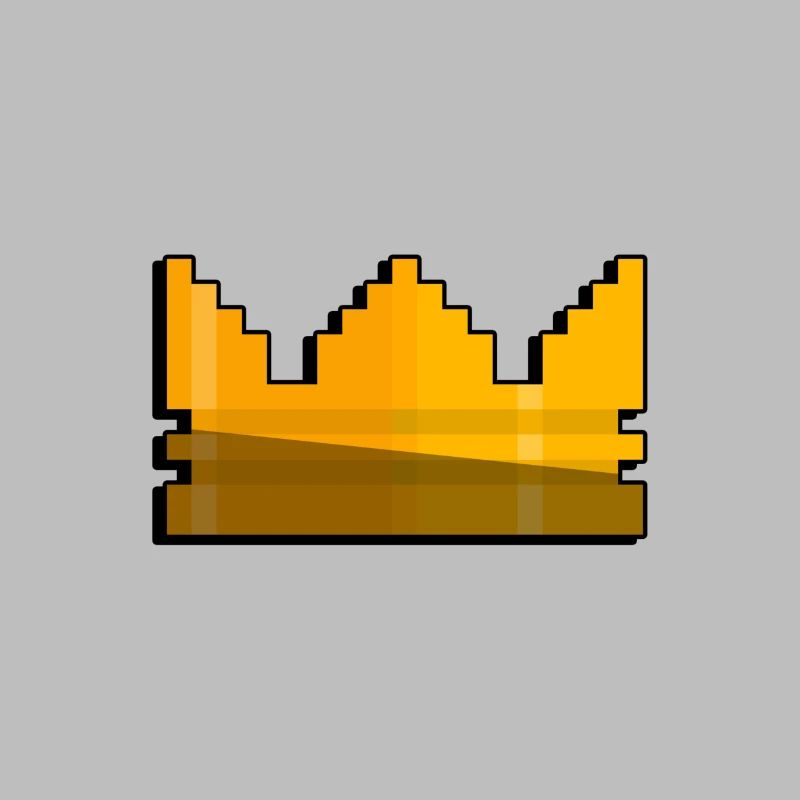 King Crown / Krone - Pixelart