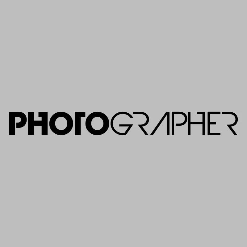 Cool Text Logo Design Photographer