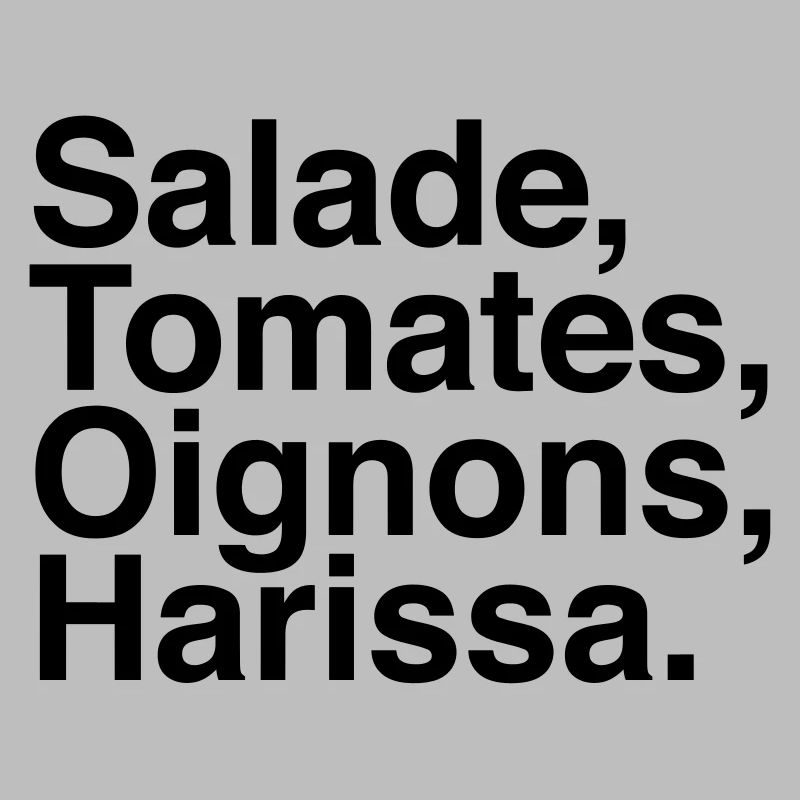 Salade Tomate Oignons Harissa