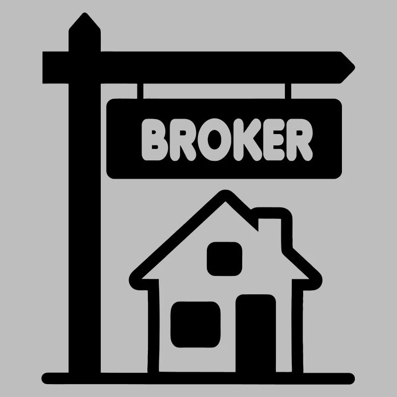 Broker with text BROKER