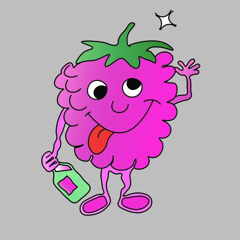 Drunk raspberry