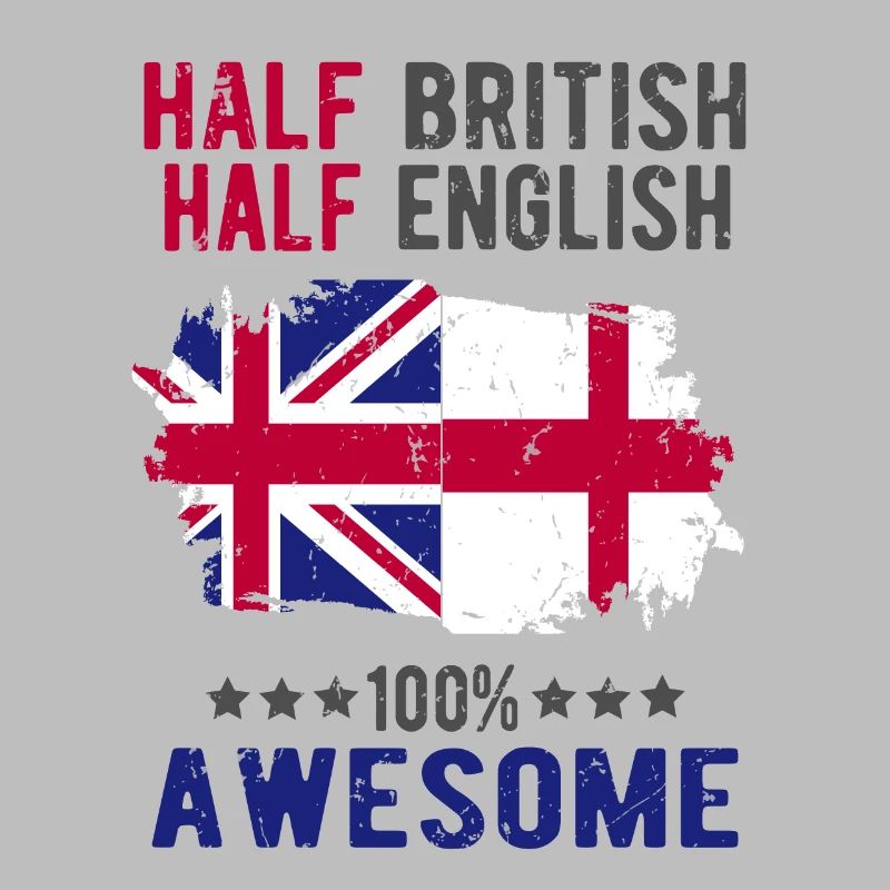 Half British Half English