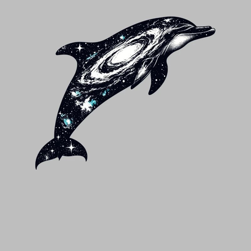 Dolphin Space Galaxy Universe