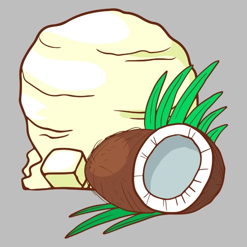 Crème glacée à la noix de coco crème glacée crème glacée crème glacée crème glacée