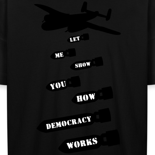 Democratie - Stanley/Stella uniseks oversized bio-T-shirt BLASTER