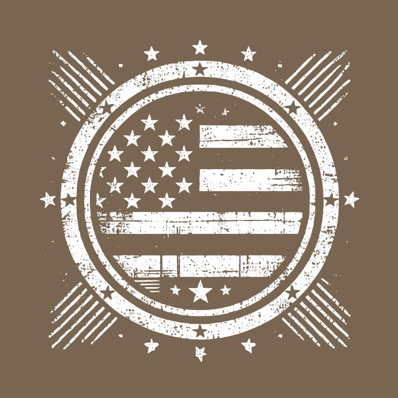 Distressed Flag Grunge Design