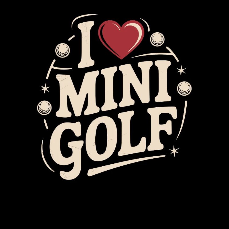 J’adore le -golf – s’amuser sur le terrain de -golf