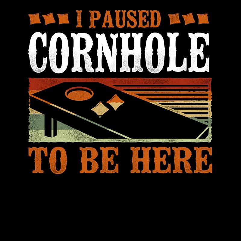 Joueur de sac de haricots de l’équipe Cornhole