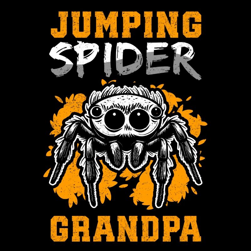 Jumping Spider Grandpa Jumping Spiders Gift