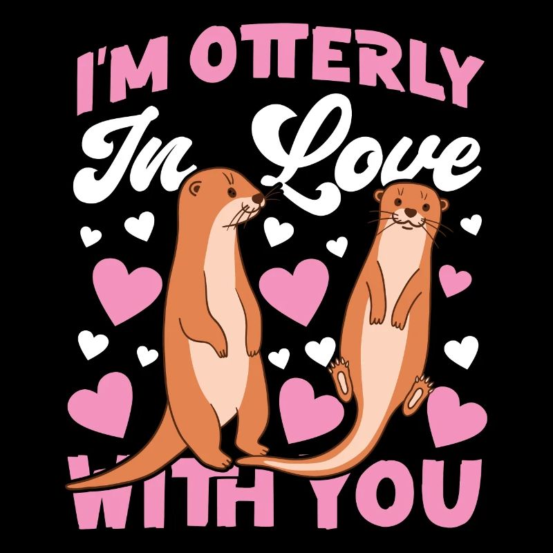 Otter Pun Valentines Day I'm