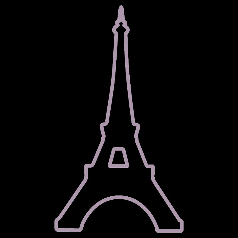 Tour Eiffel Paris monument minimaliste