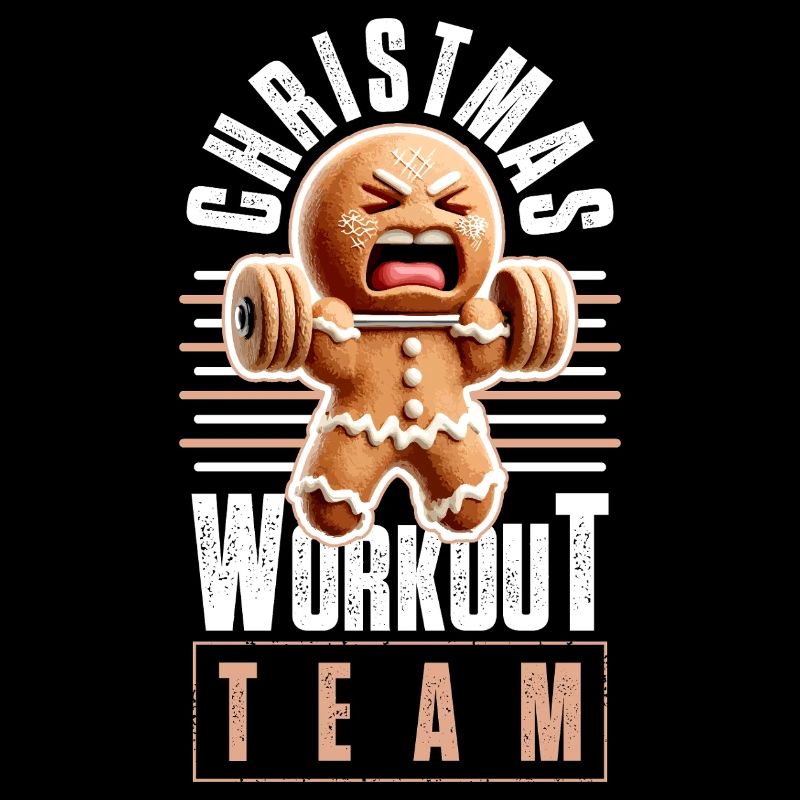 Christmas Workout Team Christmas Funny